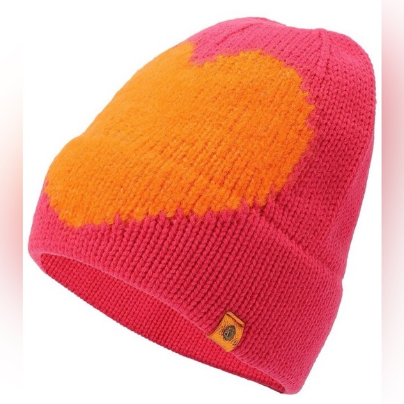 Kurt Geiger Fuzzy Heart Beanie - Picture 3 of 7